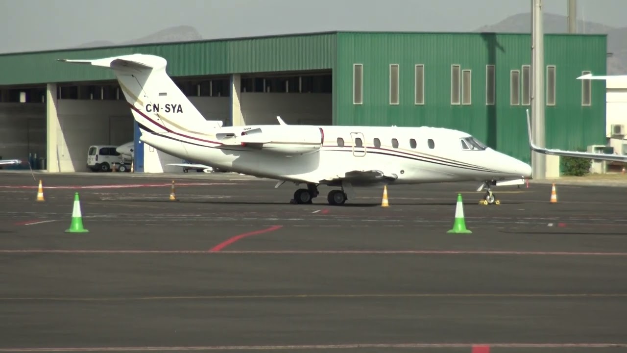 Cessna Citation III CN-SYA Atlantic Jet Fly piste Madrid